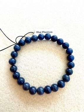 Blue Phantom Stretchy Bracelet